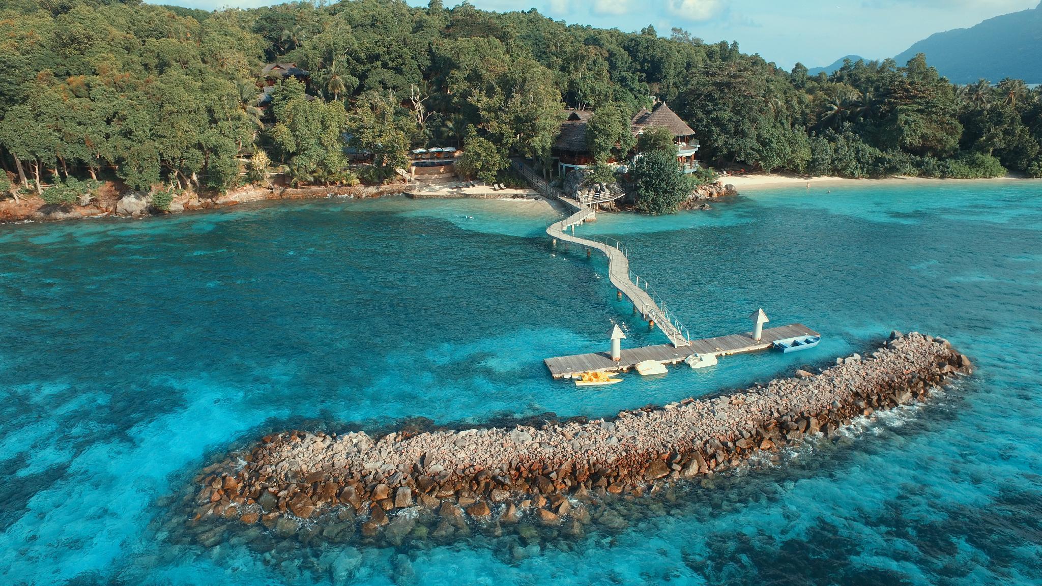 Cerf Island Resort Round Island Exterior foto